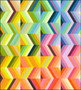 Colour Frolic Quilt in in WINDHAM FABRICS, TAMARA KATE Watermark - ELEGANTE VIRGULE CANADA