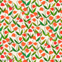 WINDHAM FABRICS, HEATHER ROSS, By Hand, Flowerbed in Cotton Cream - ELEGANTE VIRGULE CANADA