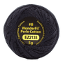 ALISON GLASS, Eleganza™ Perle Cotton 8wt, 2135 Raven - Wonderfil Specialty Thread, Elegante Virgule Canada