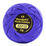 ALISON GLASS, Eleganza™ Perle Cotton 8wt, 2132 Colbalt - Wonderfil Specialty Thread, Elegante Virgule Canada
