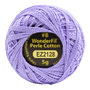 ALISON GLASS, Eleganza™ Perle Cotton 8wt, 2128 Periwinkle - Wonderfil Specialty Thread, Elegante Virgule Canada