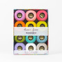 WONDERFIL ALISON GLASS, Eleganza™ 8wt, Perle Cotton Thread Box SUN (Pack of 12) - Wonderfil Specialty Thread, Elegante Virgule Canada