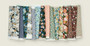 RIFLE PAPER CO, Garden Party ROSA in Blue Unbleached 100% Canvas Cotton - by the half-meter - ELEGANTE VIRGULE CANADA, CANADIAN FABRIC QUILT SHOP, Quilting Cotton
