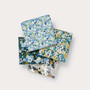 RIFLE PAPER CO, Garden Party ROSA in Blue Unbleached 100% Canvas Cotton - by the half-meter - ELEGANTE VIRGULE CANADA, CANADIAN FABRIC QUILT SHOP, Quilting Cotton
