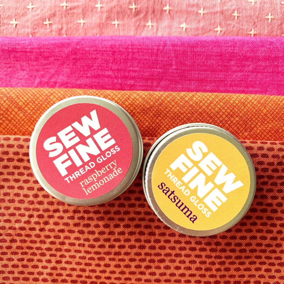 SEW FINE THREAD GLOSS, Raspberry Lemonade