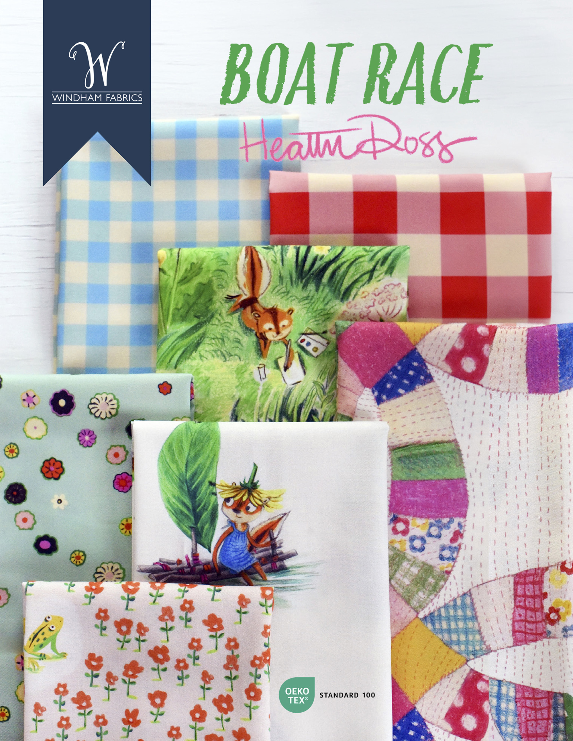 WINDHAM Fabrics, Heather Ross Boat Race
