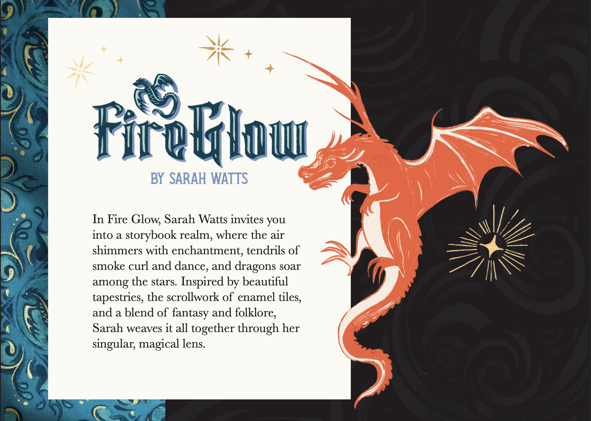 RUBY STAR SOCIETY, FIREGLOW by Sarah Watts