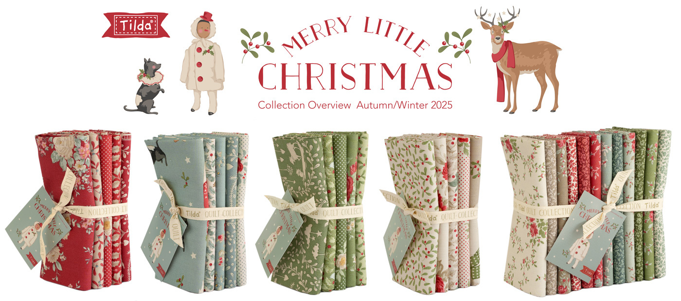 Tilda Fabrics, MERRY LITTLE CHRISTMAS