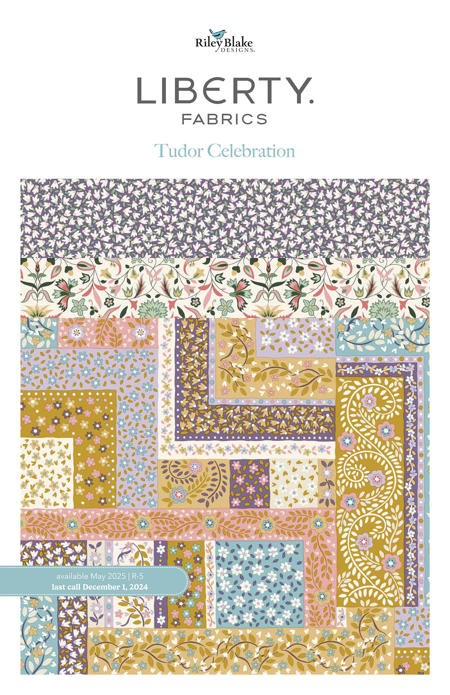 LIBERTY FABRICS, TUDOR CELEBRATION