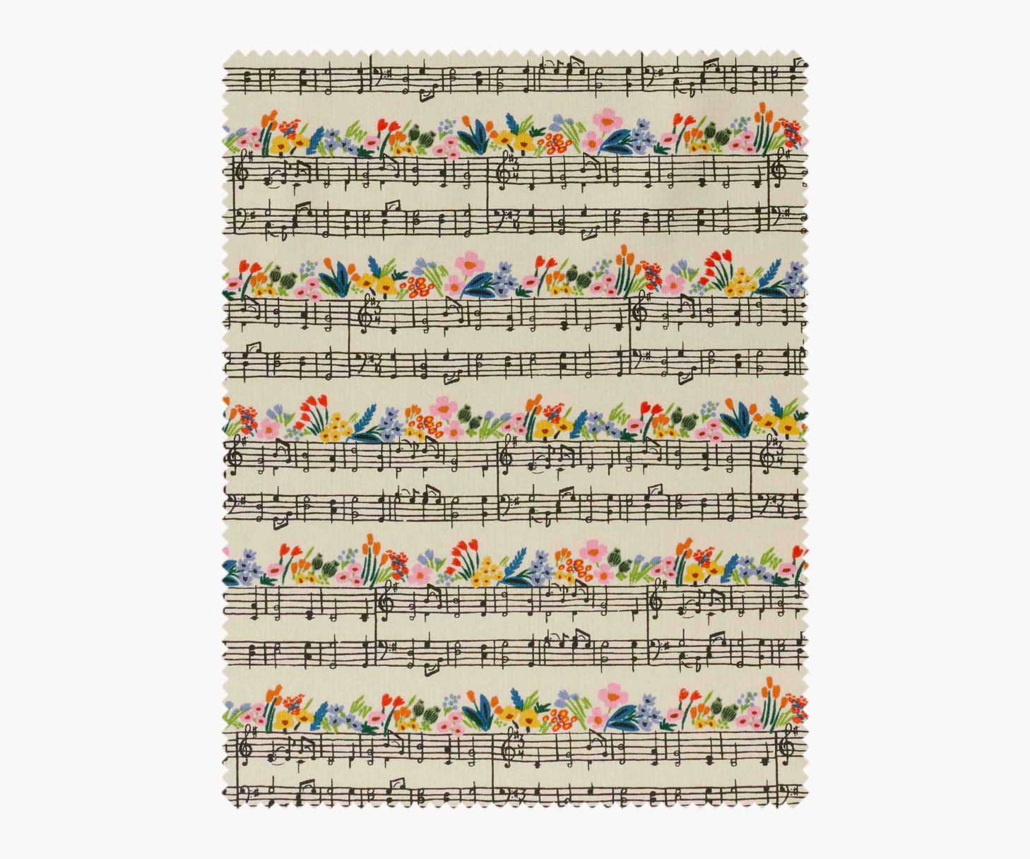 Bramble - Music Notes Cotton by Rifle Paper Co.