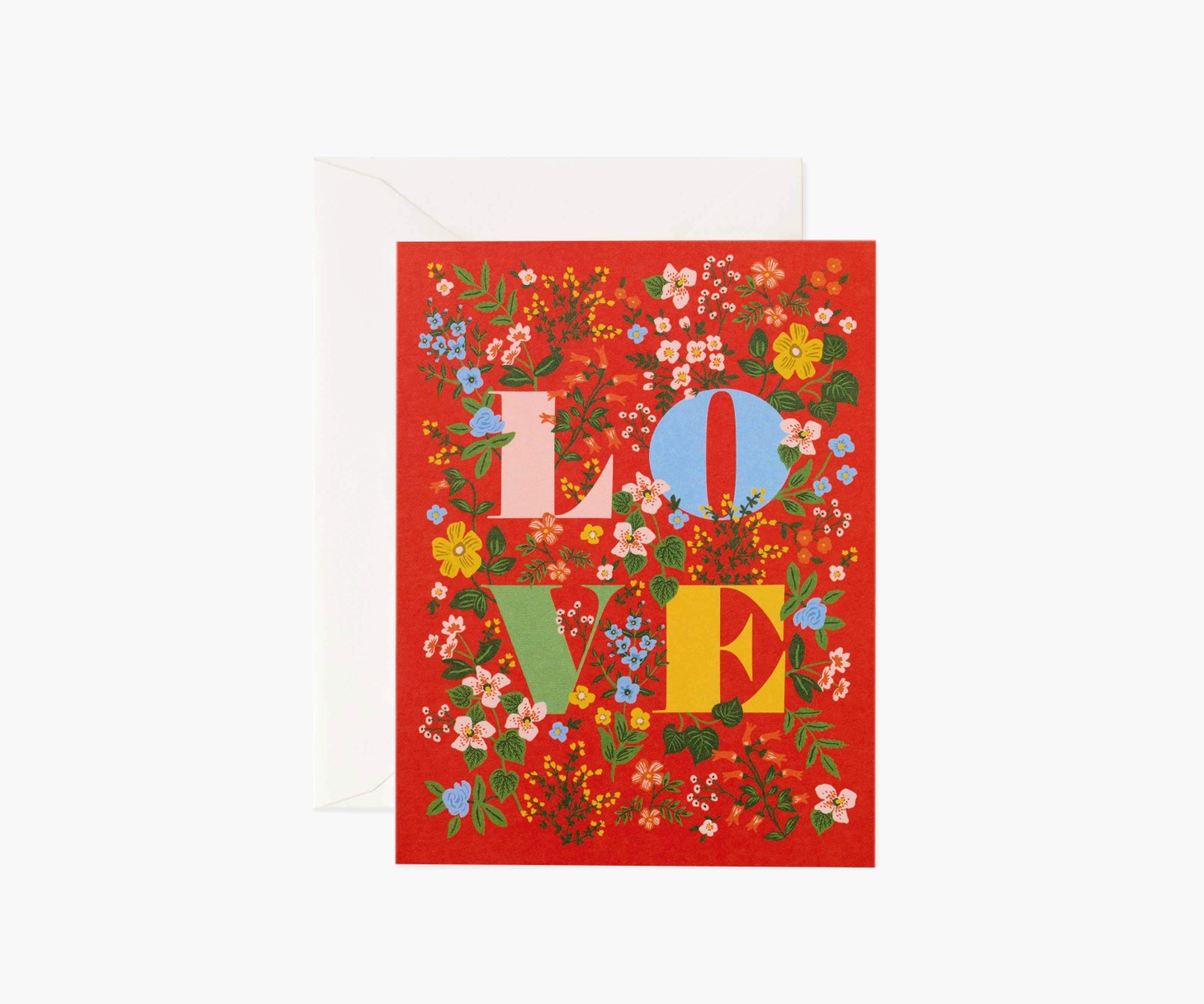 RIFLE PAPER CO Mayfair LOVE Greeting Card ELEGANTE VIRGULE CANADA