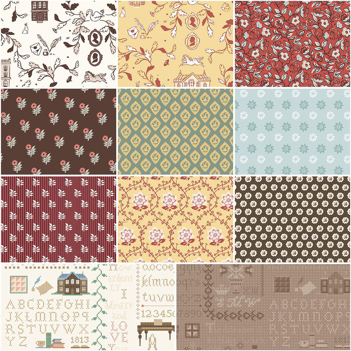 RILEY BLAKE DESIGNS, JANE AUSTEN Pride & Prejudice