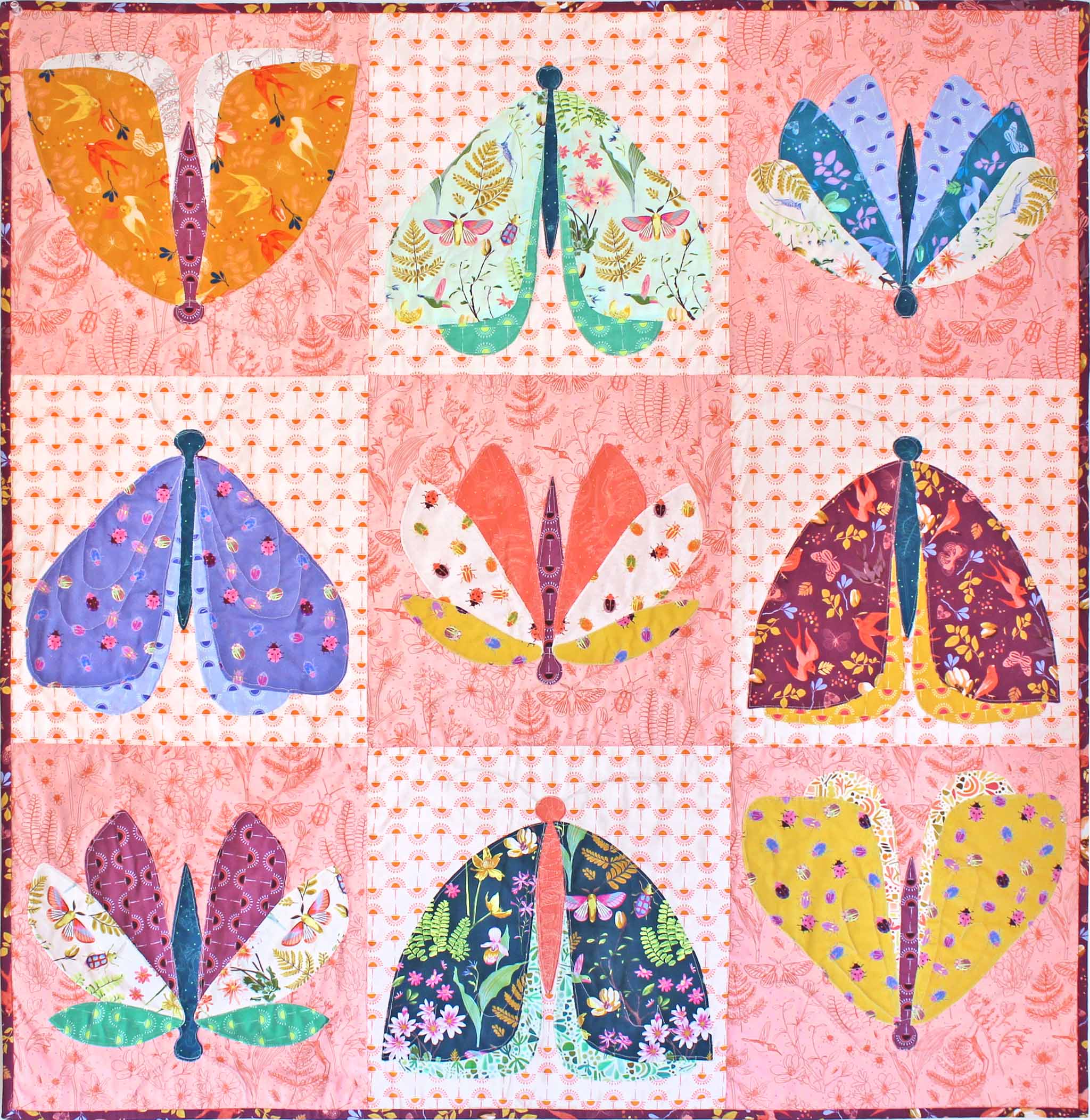 Tamara Kate, WINGED Quilt Paper Pattern Tamara Kate, WINGED Quilt Paper Pattern