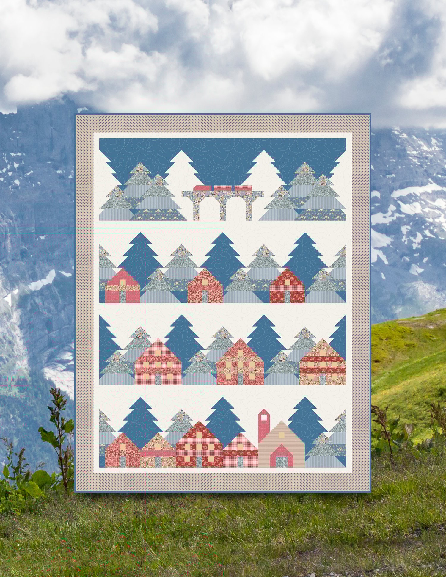 ALPINE EXPRESS Quilt Pattern Booklet