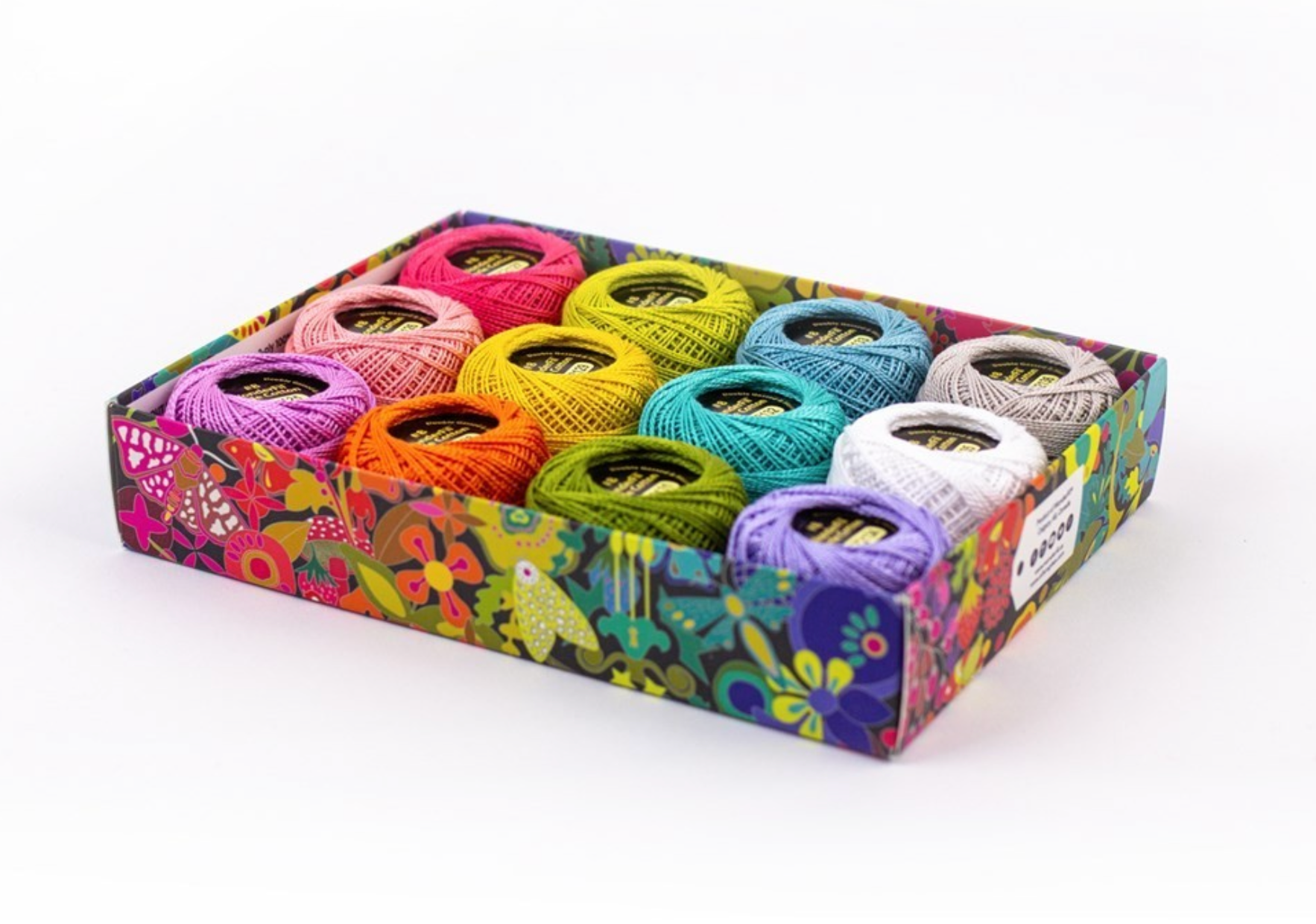 Wonderfil Specialty Thread ALISON GLASS, Eleganza Perle Floss 8wt Wonderfil Specialty Thread ALISON GLASS, Eleganza Perle Floss 8wt