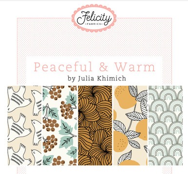 FELICITY FABRICS, Peaceful and Warm by Julia Khimich
