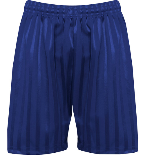 Sports Shorts - Shadow Stripe - Royal Blue