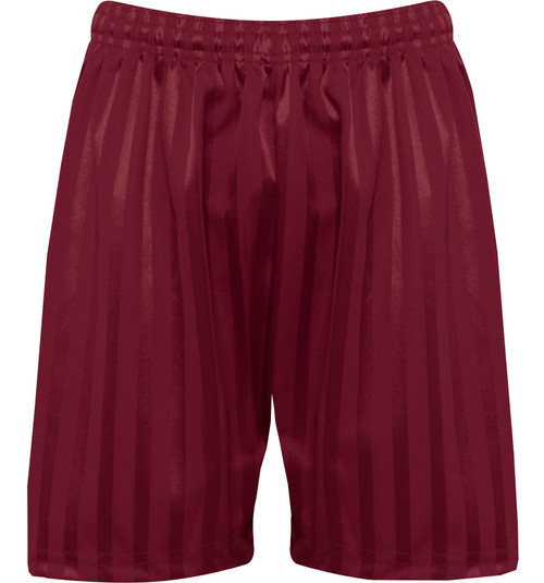 Sports Shorts - Shadow Stripe - Maroon