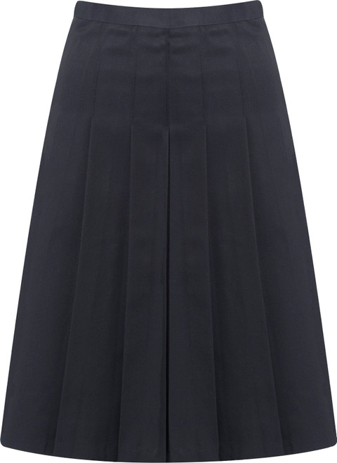 Skirt - Senior Box Pleat - Navy