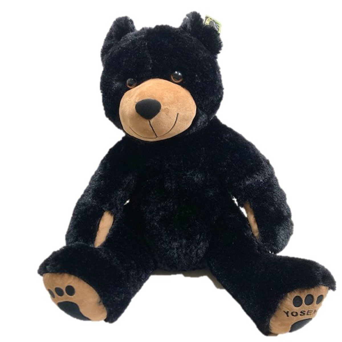 Black Bear Sitting Plush - LARGE