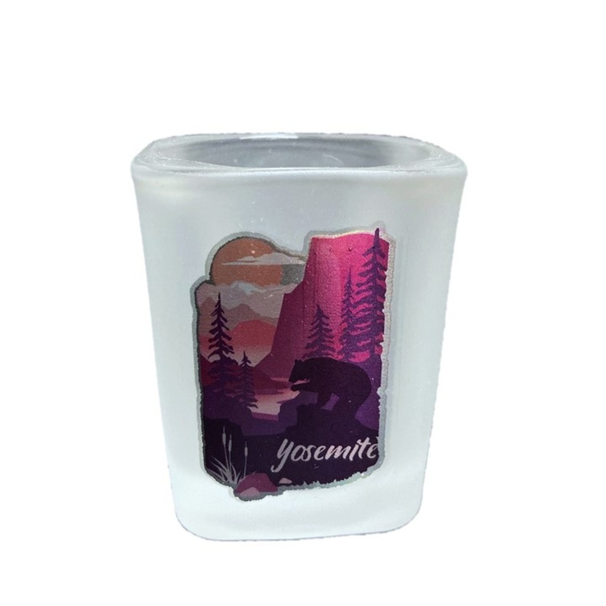 Landscape Square Shot Glass