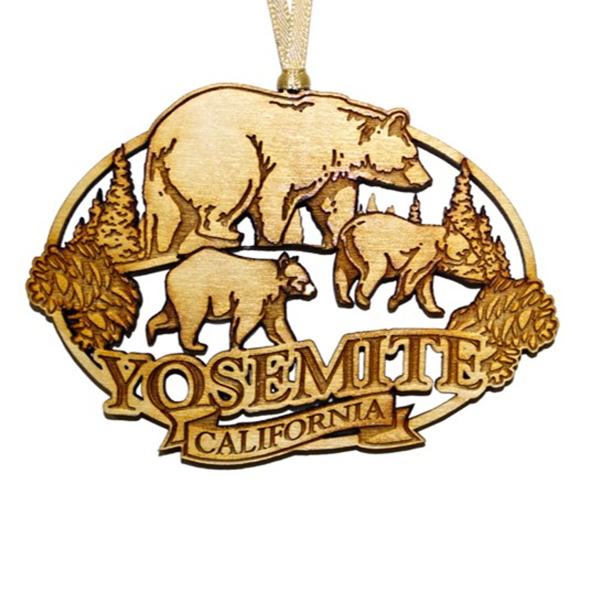 3 Bear Yosemite Ornament