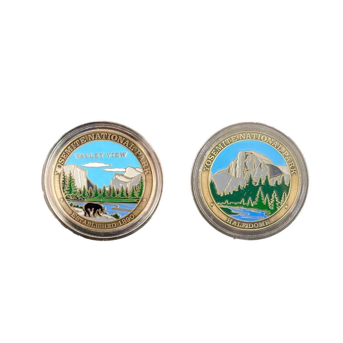 Coin - Gold Half Dome and Valley View - Yosemite Online Store