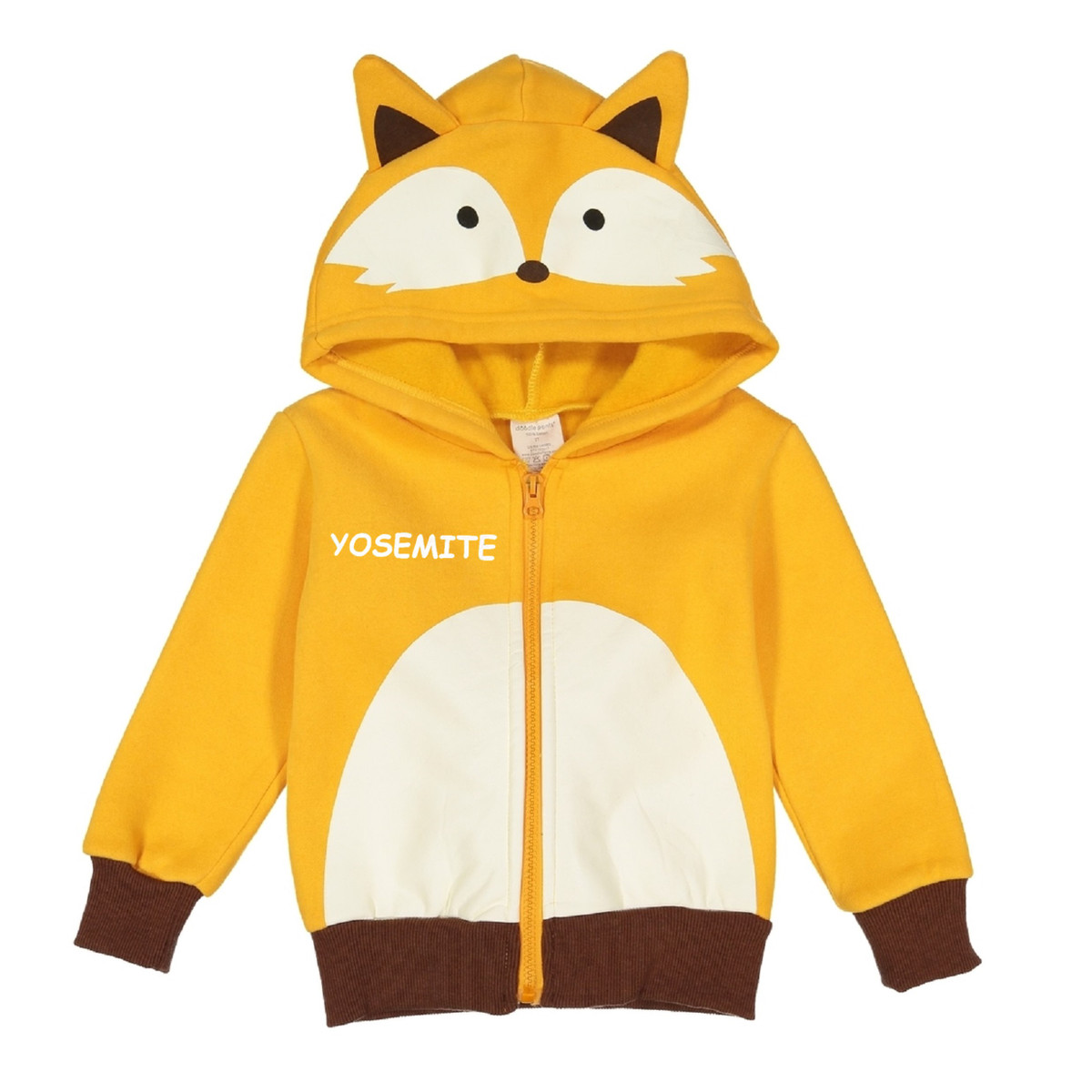 Toddler Fox Hooded Sweatshirt
