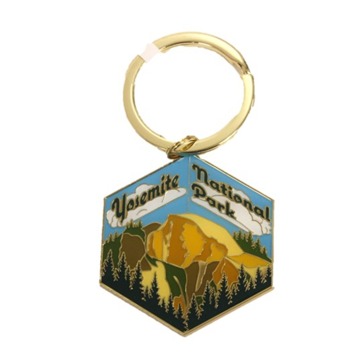 Half Dome Cube Keychain