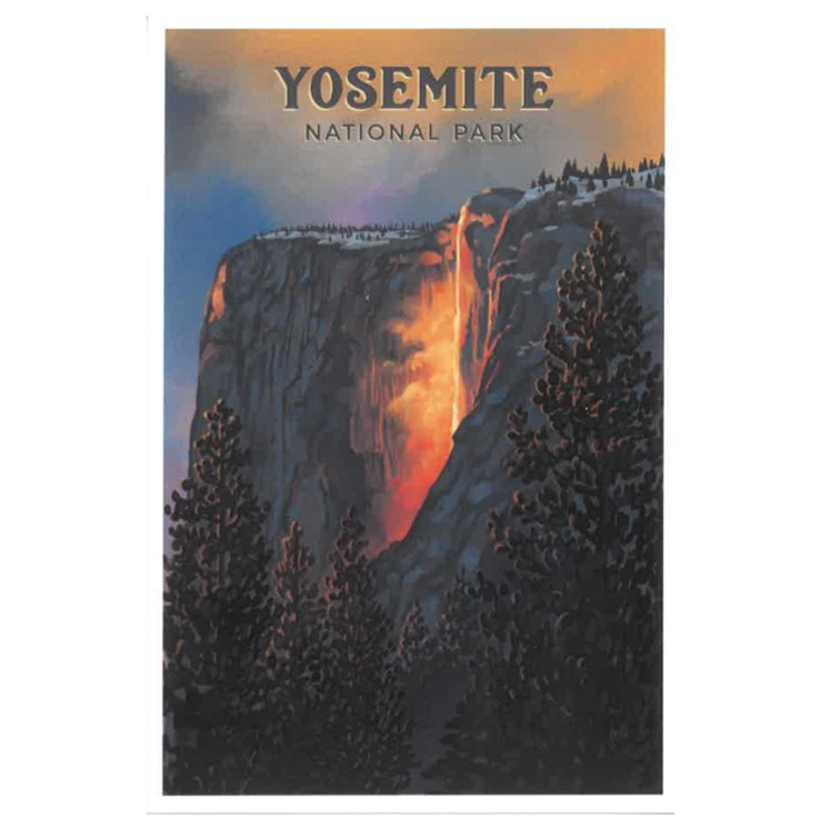 Horsetail "Firefall" Poster 12X18