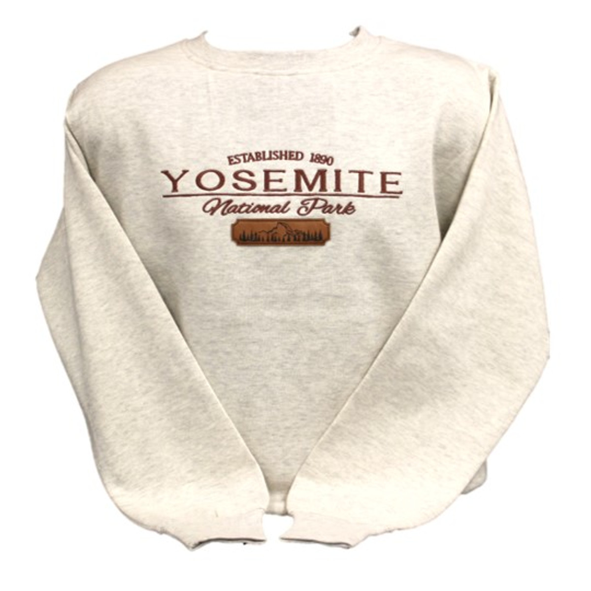Crew Sweatshirt Half Dome Patch Crew Sweatshirt Half Dome Patch