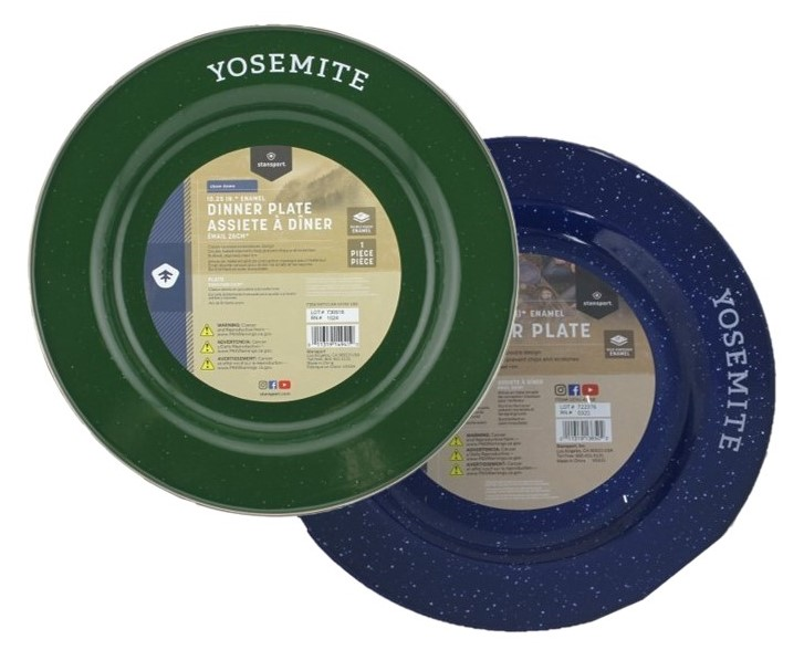 Yosemite Enamelware Dinner Plate