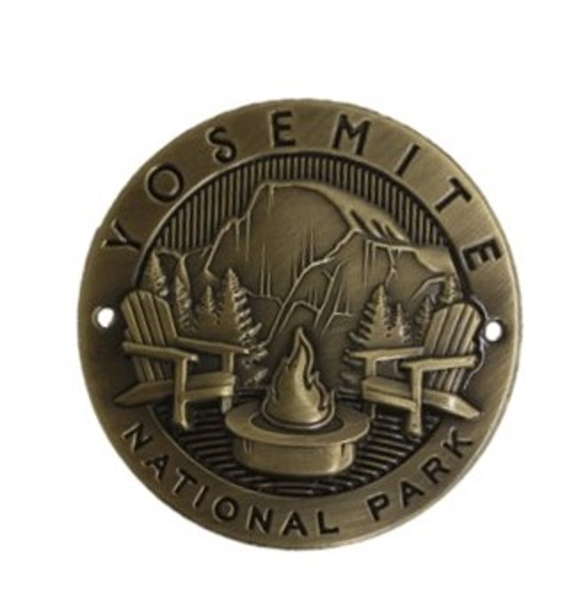 Half Dome Chairs Walking Stick Pin