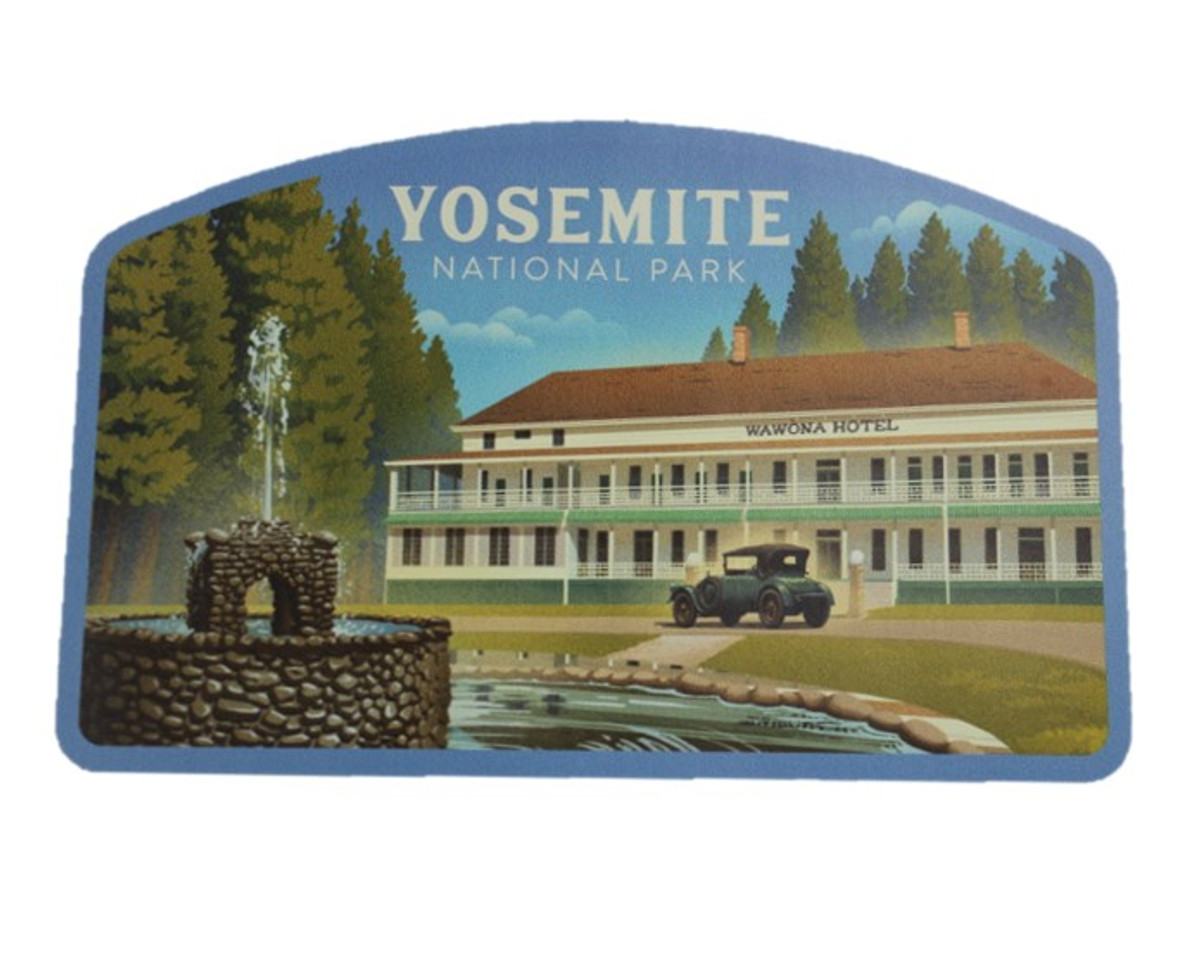 Wawona Hotel Sticker -Large Wawona Hotel Sticker -Large