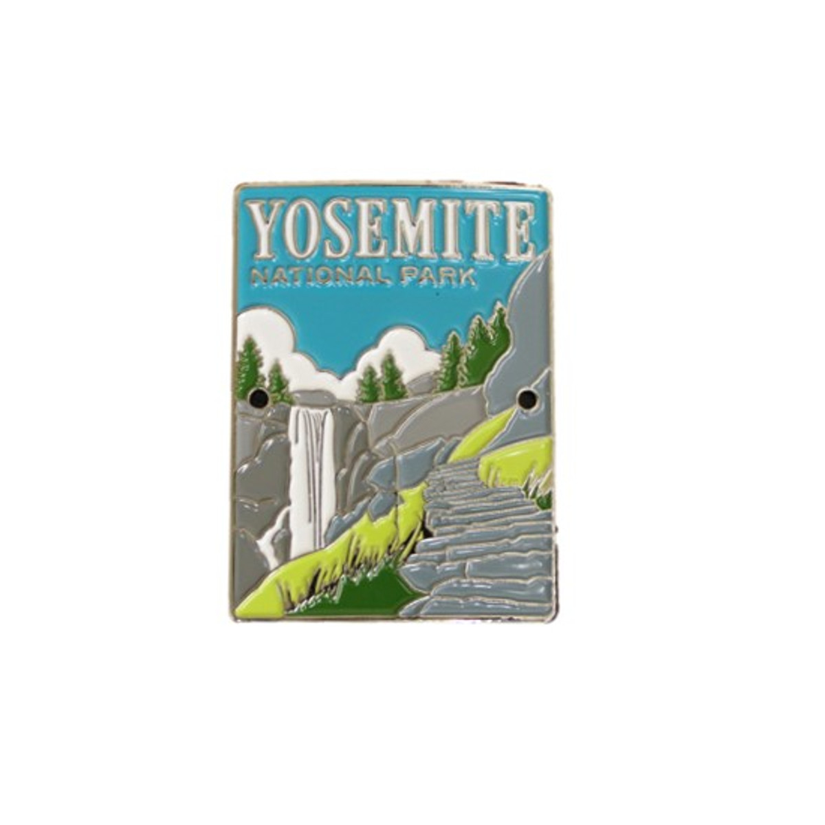 Vernal Falls Stairs Walking Stick Pin
