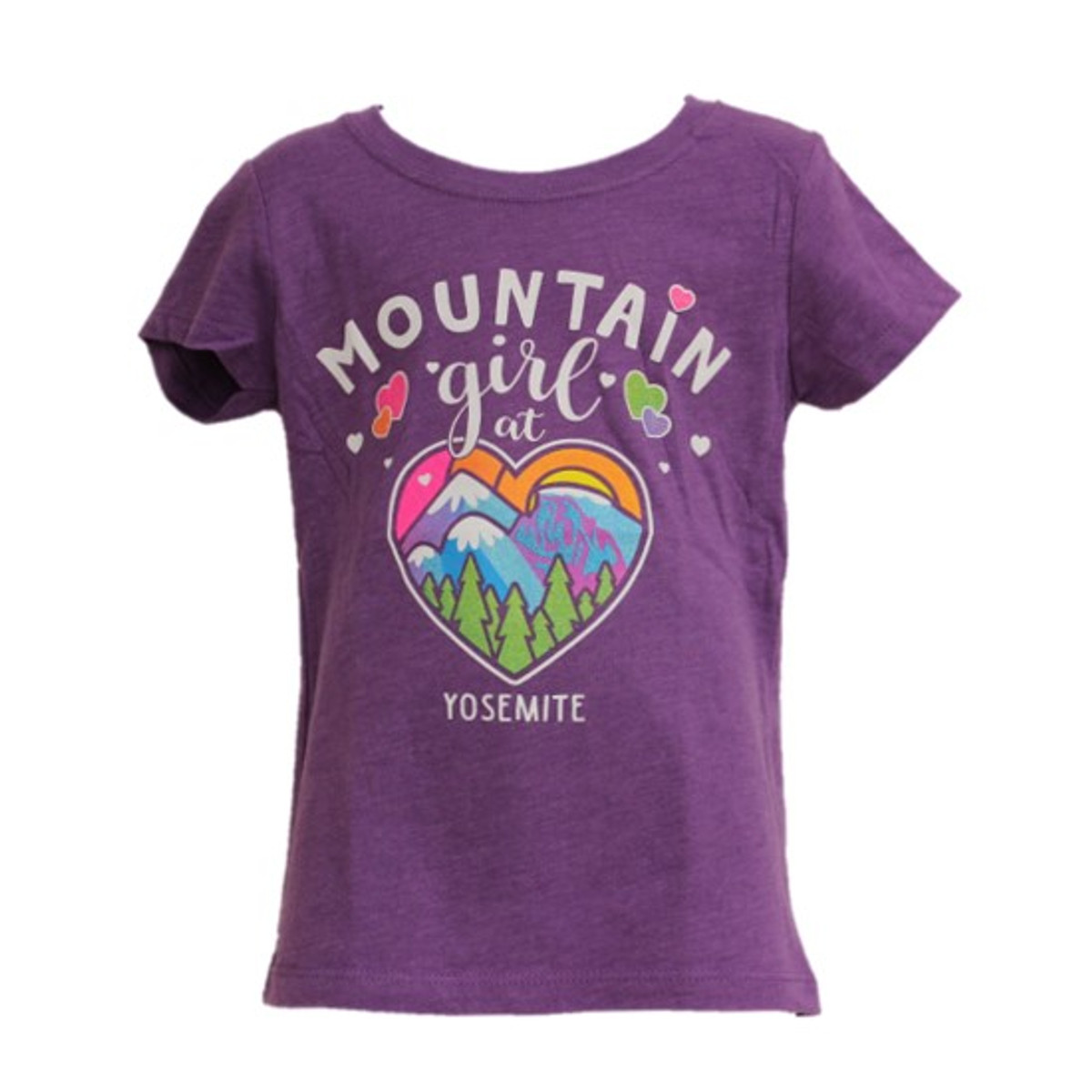 Youth Yosemite Mountain Girl Tee