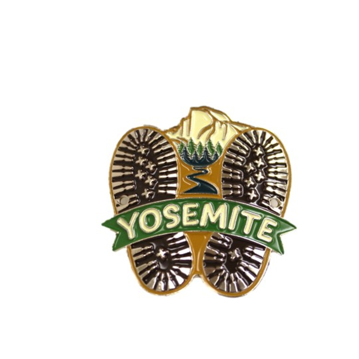 Yosemite Boot Print Walking Stick Pin