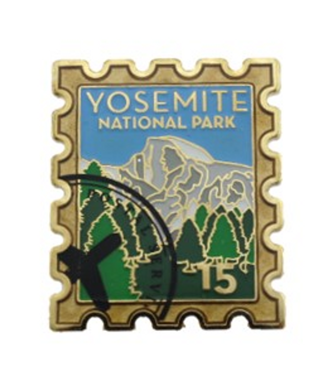Half Dome Stamp Pin
