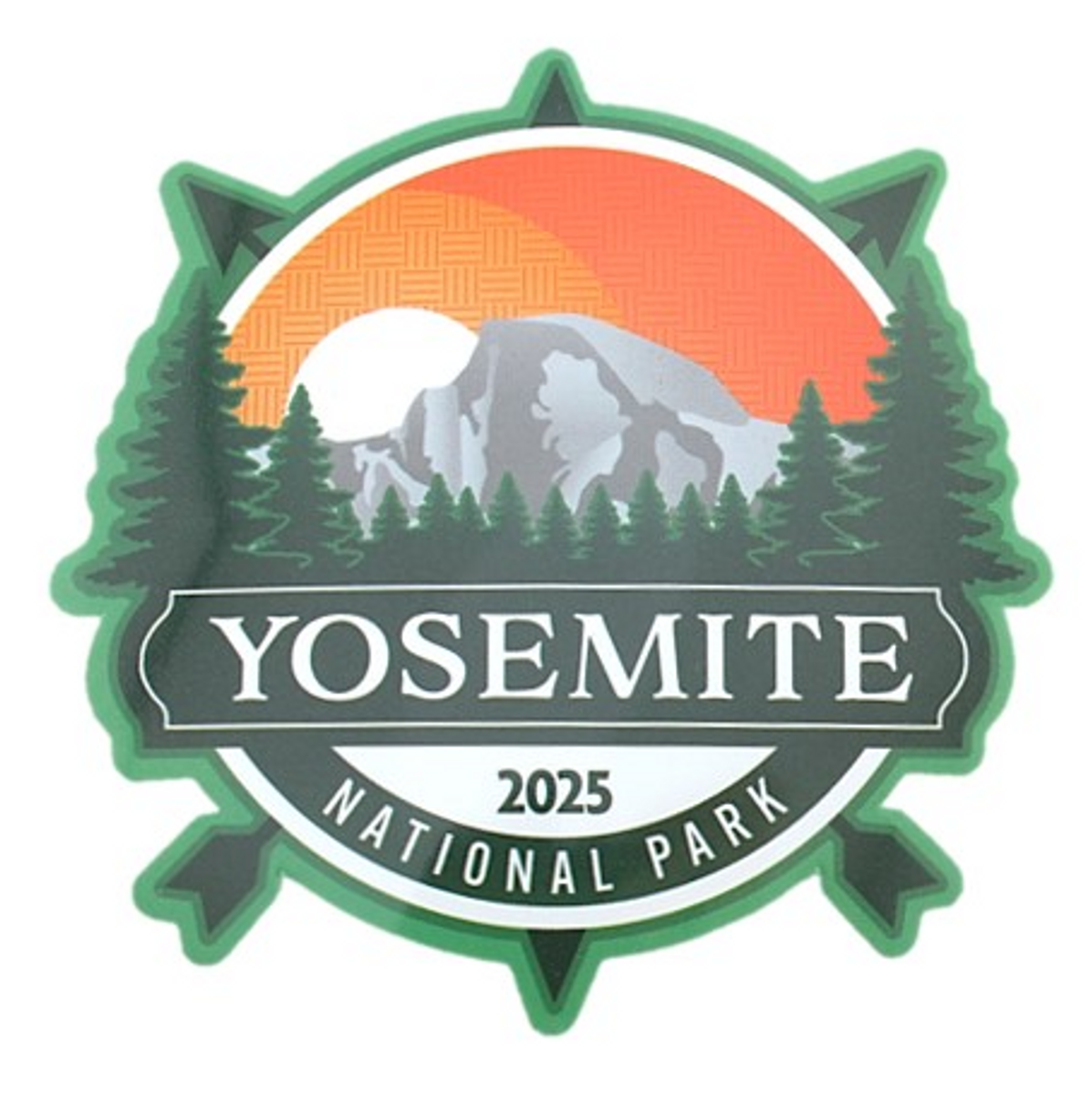 2025 Half Dome Arrows Decal