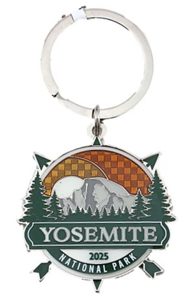 2025 Half Dome Arrows Keychain