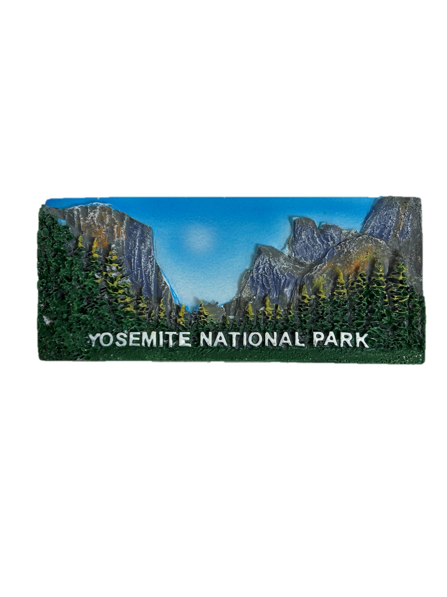 Half Dome Resin Magnet 1"x3"