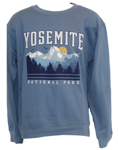 Melancholy Half Dome Crew Sweatshirt
