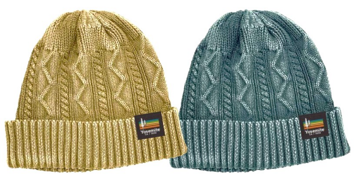 Yosemite Weathered Sidelined Beanie