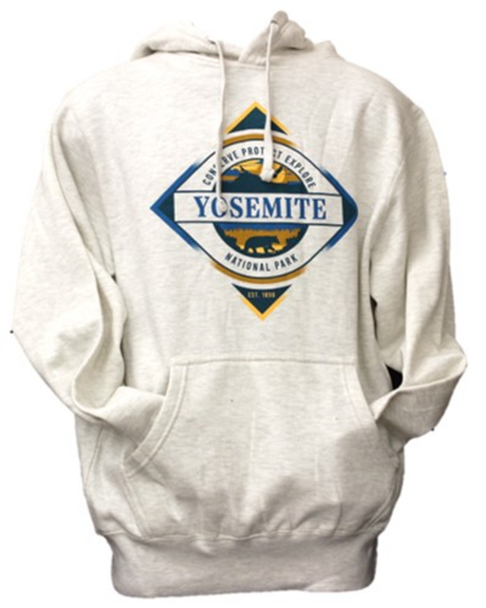 Layered Landscape Yosemite Hooded Sweatshirt