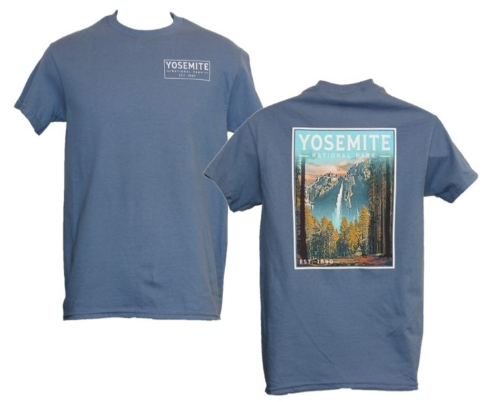 Yosemite Falls Poster Tee