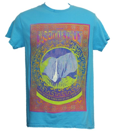 Yosemite Falls Rock Poster Tee