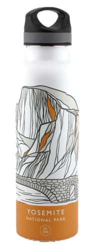 Yosemite Contour Lines Water Bottle