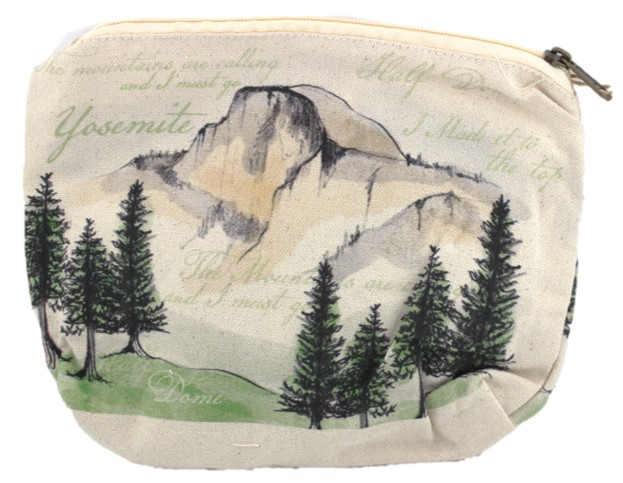 Half Dome Canvas Pouch