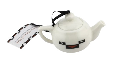 The Ahwahnee China Teapot Ornament