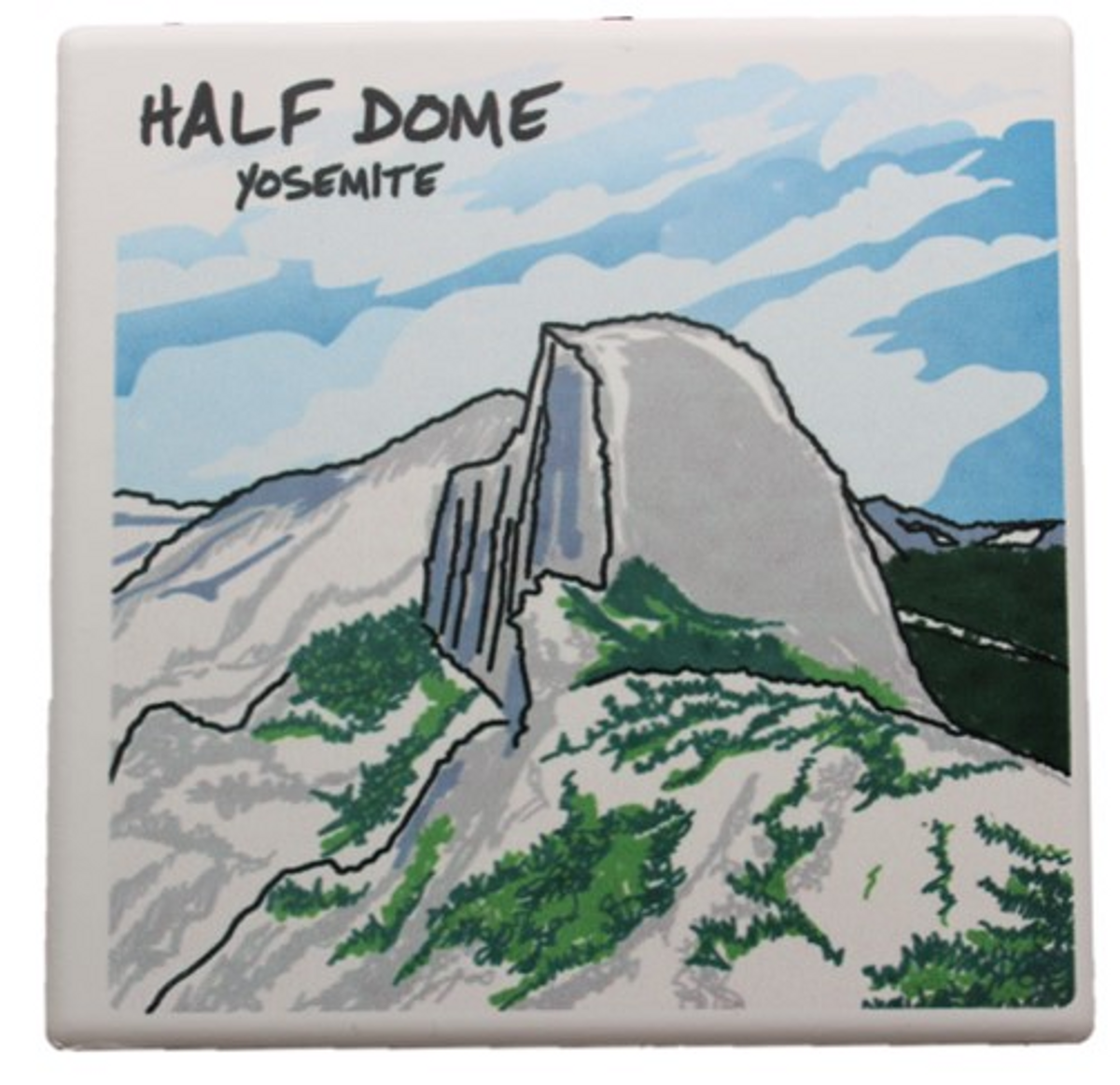 Handscape Half Dome Yosemite Coaster